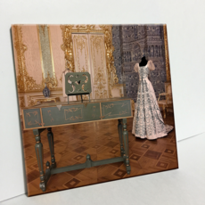 HTP 瓷磚 貴族服裝與樂器 C1460