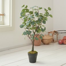 尤加利人造樹 50 x 76 cm, 1個, 混合色