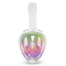 Diveepro 極限全臉浮潛面鏡, 奶油白