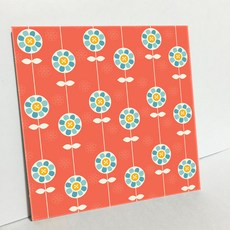 HTP 傳統圖案瓷磚 K0216 1000216 蓮花圖案