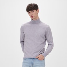210에디트 남성용 캐시미어 블렌드 터틀넥 니트