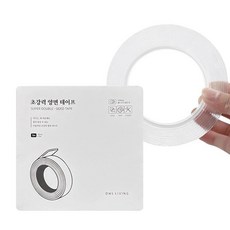 Auliving 超強力矽膠透明雙面膠帶 300cm, 1個