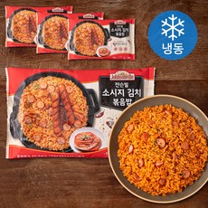 쟌슨빌 소시지 김치 볶음밥 (냉동), 250g, 4개