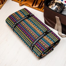 BUCK703 保暖費爾島圖案露營墊 大, 單一顏色