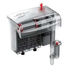 Crab aqua 小螃蟹 螺旋式除油墨滾輪外掛過濾器550H/L CA-F-017-SK550, 1個, 8W