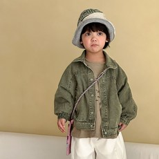 스타빈 캐주얼컬러 데님루즈핏자켓