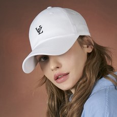 Varzar 字母圖案柔軟寬鬆棒球帽