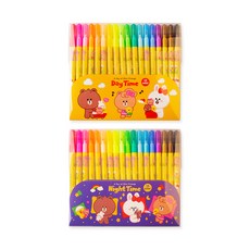 STUDIO EIGHT 18色簽名筆, 隨機發貨, 2組