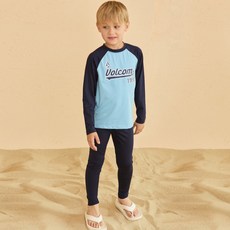 Volcom 兒童款 Stone Authentic 防磨衣上下套裝 VJCCRUE25101