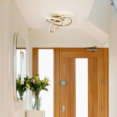 hit LIGHTING LED Ronnie 感應式直吸頂燈 20W E31055, 金色, 1個