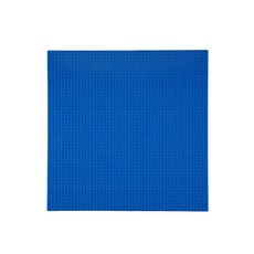 PapaToy 樂高相容積木 遊戲底板 50 x 50, 藍色