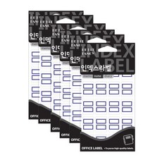 Petit 索引標籤 20-102B 18入, 藍色, 6個