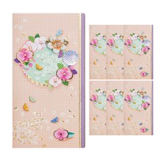 From&To 櫻花直式信封 FB228-1, 混合色, 7個