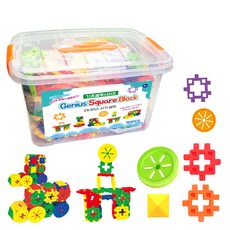 Daeyun Toys天才方形積木 165入, 單色