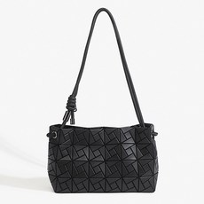 CCREANG 女性用方塊迷你斜背包 8801, 黑色