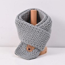 날씨요정 아동용 리틀베어 니트목도리