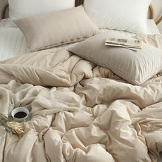 GELATO棉質素色四季被寢具, Caramel, 棉被Q