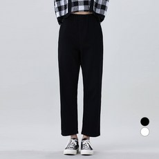 어썸어라운드 여성용 커버 밴딩 스판 코튼 팬츠