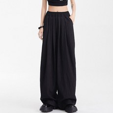 마켓에이 도스 핀턱 밴딩 스포티 팬츠 P24FW3-A0809