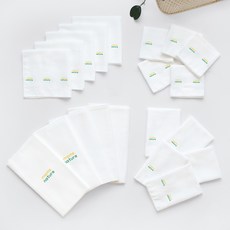 moms nature 嬰幼兒待產用品 竹纖維經典布尿布 5入 + 經典紗布手帕 10入 + 經典壓紋手帕 5入 套組