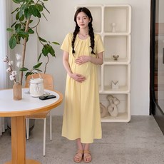 INFIOUS 孕婦裝 大尺碼 寬鬆版 連身裙 I263-0328