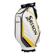 스릭슨 남성용 투어 레플리카 캐디백 GGC-S164, WHITE + YELLOW