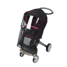 wowbaby 嬰兒推車防蚊罩, 黑色, 1個