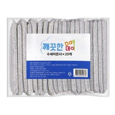 我們的房子很好 銀絲菜瓜布, 1組, 20片