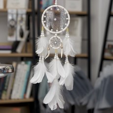 捕夢網 白色花朵, 混合顏色