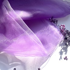 水晶歐根紗布料, 薰衣草, 1條