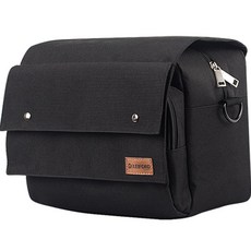 Leiford 小徑車前置物包 V25, 黑色, 1個