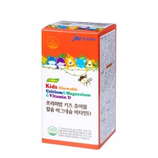 jw pharmaceutical 維他命D鈣鎂咀嚼錠, 90顆, 1罐
