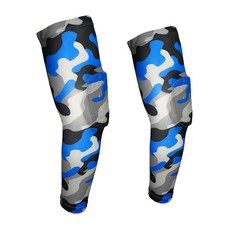 나야스타일 홈트레이닝 헬스 팔꿈치 보호대 블루 YGYP-101-1, 2개