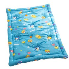 SIEUNDECO 孩童Pororo啵樂樂莫代爾薄被, 藍色