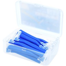 케이스 치간칫솔 블루 1mm, 20개입, 1개