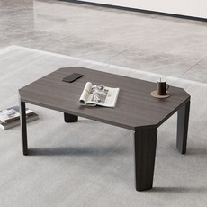 SUNEWZ 日式迷你折疊床上桌, 深灰色