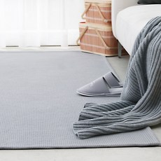 Reciente 莫戴爾鬆餅格紋可水洗地毯