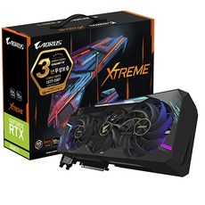 기가바이트 제이씨현 AORUS 지포스 RTX 3080 Ti Xtreme D6X 그래픽카드 12GB
