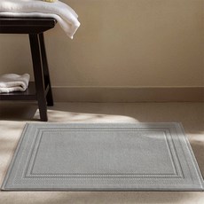 MAME 純棉飯店式毛巾地墊, 灰色