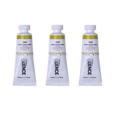 신한에쎈스 아크릴 컬러 물감 Tube A 시리즈 멍 빈 그린 3p, 1색, 50ml