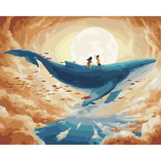 Play about 油畫點點畫DIY名畫繪製 40*50cm 油畫點點畫, 1個, 混色