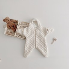 BEBENIZ 超可愛派大星寶寶包屁衣 小熊圖案