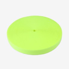 人字紋鬆緊帶 2700cm, 螢光黃, 1入