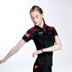 vitro 女式短袖領T恤 BPT-72089