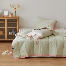 maatila 蝴蝶結蛋糕換季夏季兩用被套組