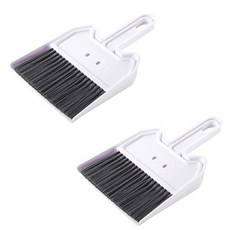 PDS Living 家用桌面迷你掃帚鍵盤清潔刷畚箕組, 2套