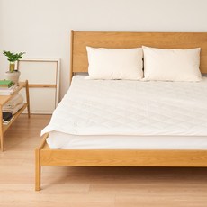 아망떼 뉴질랜드 양모 침대패드, 내추럴