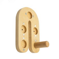 實木收納架, 米色, 1個