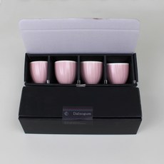 月鹽 半月酒杯 4入禮盒 可愛款, 1套, 單品