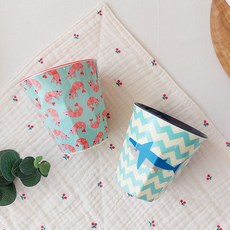 rice 幼兒印花水杯 M號 2入, 1組, Shrimp+Shark